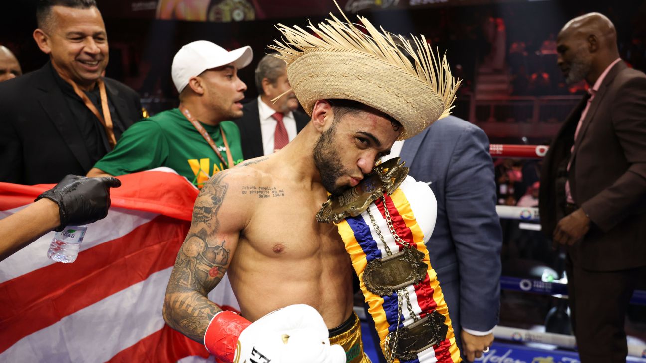 Collazo retains titles after unexpected stoppage