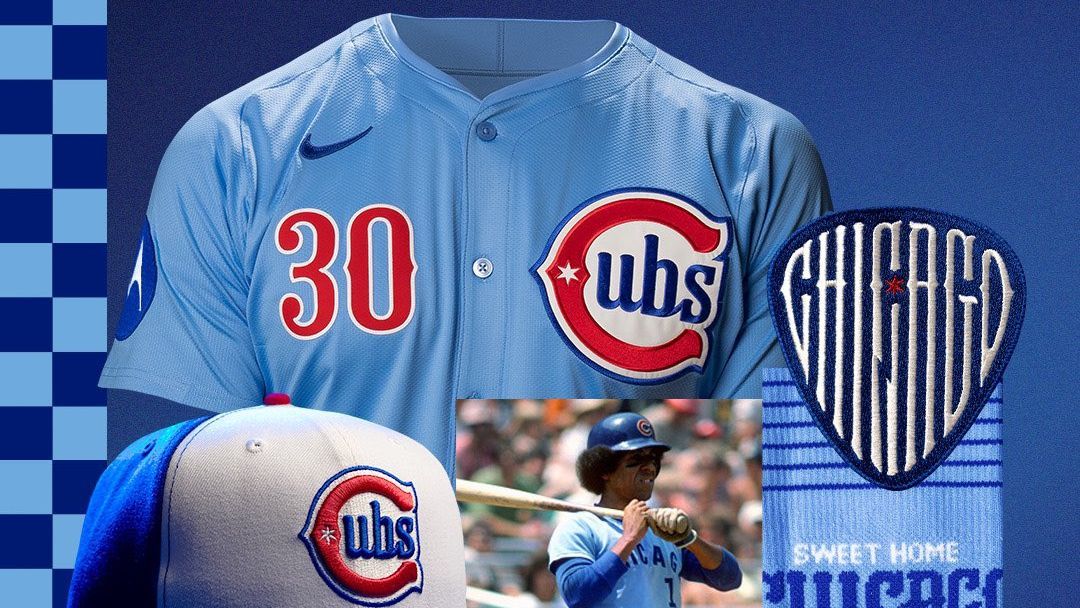 Chicago Cubs Unveil New Baby Blue Jerseys