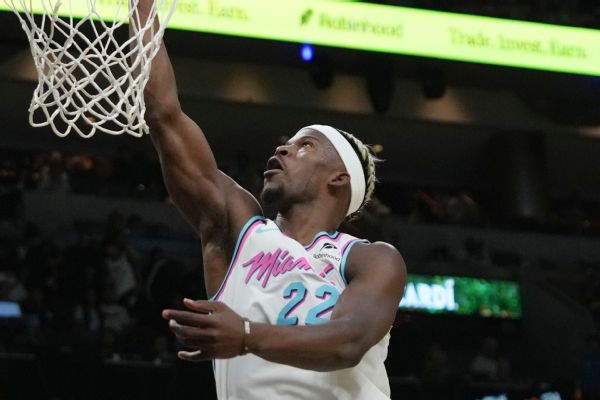 The Heat's Jimmy Butler had 18 points in his return from a seven-game suspension Friday night against the Nuggets.