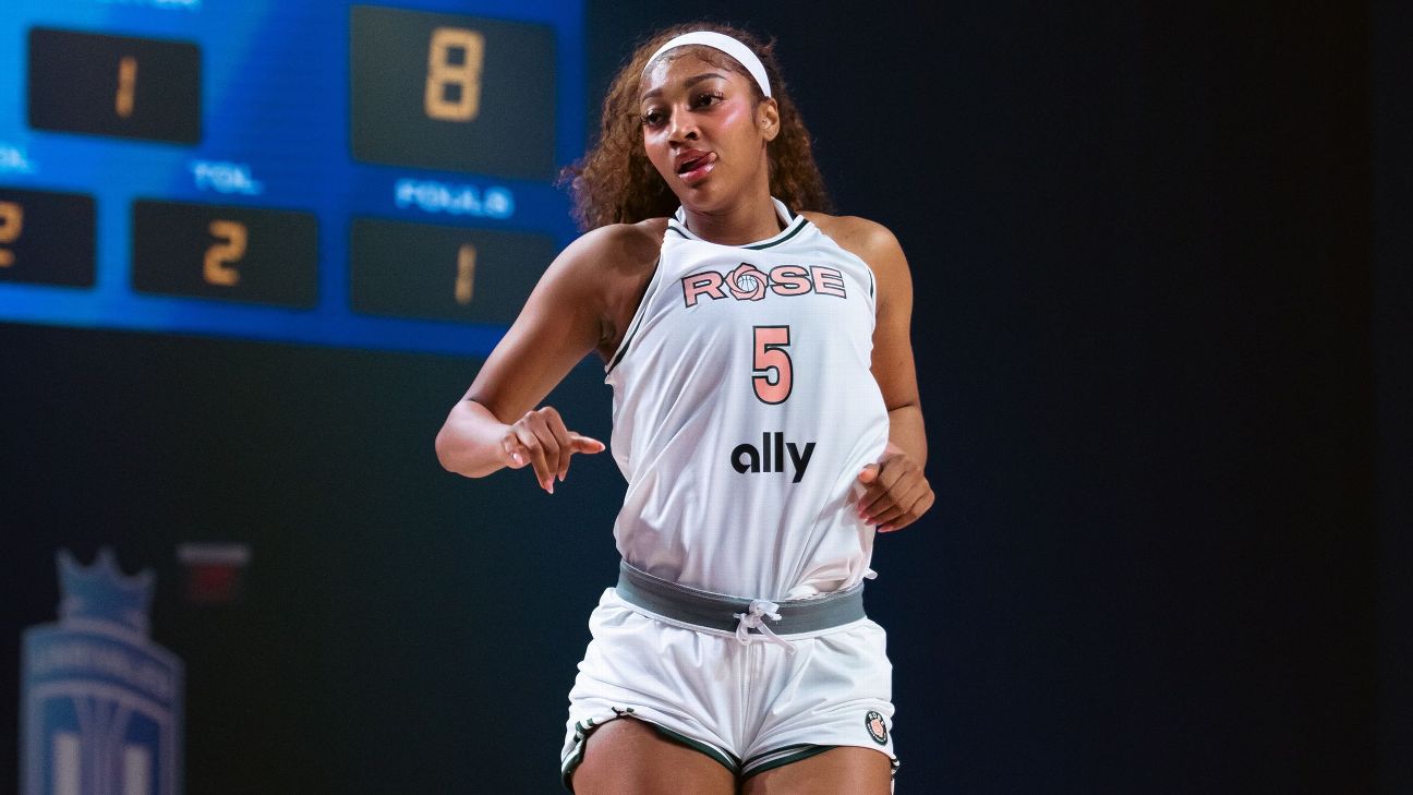 Angel Reese makes Unrivaled history with first 20-20 game - ABC7 Chicago