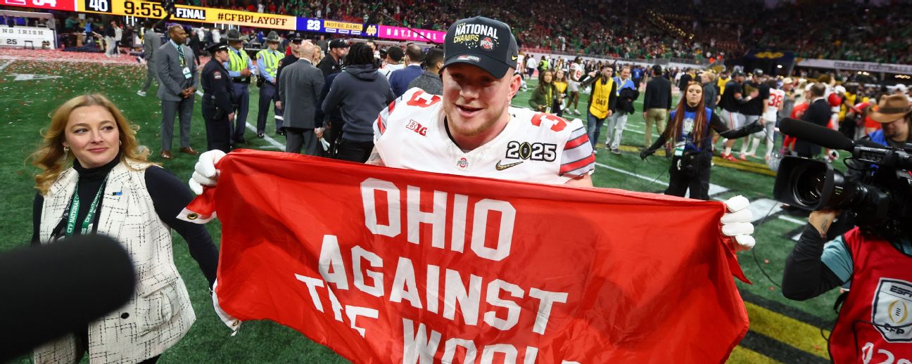 Ohio State teams won three national titles in four days