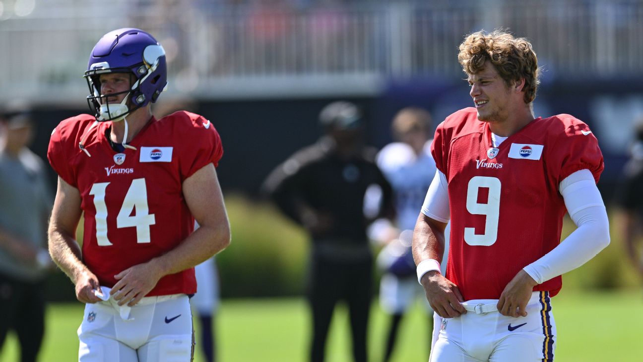 Vikings' QB situation: Darnold, McCarthy and beyond