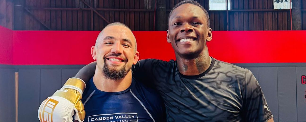 'Old homies': What Adesanya and Whittaker shared during their shock training block