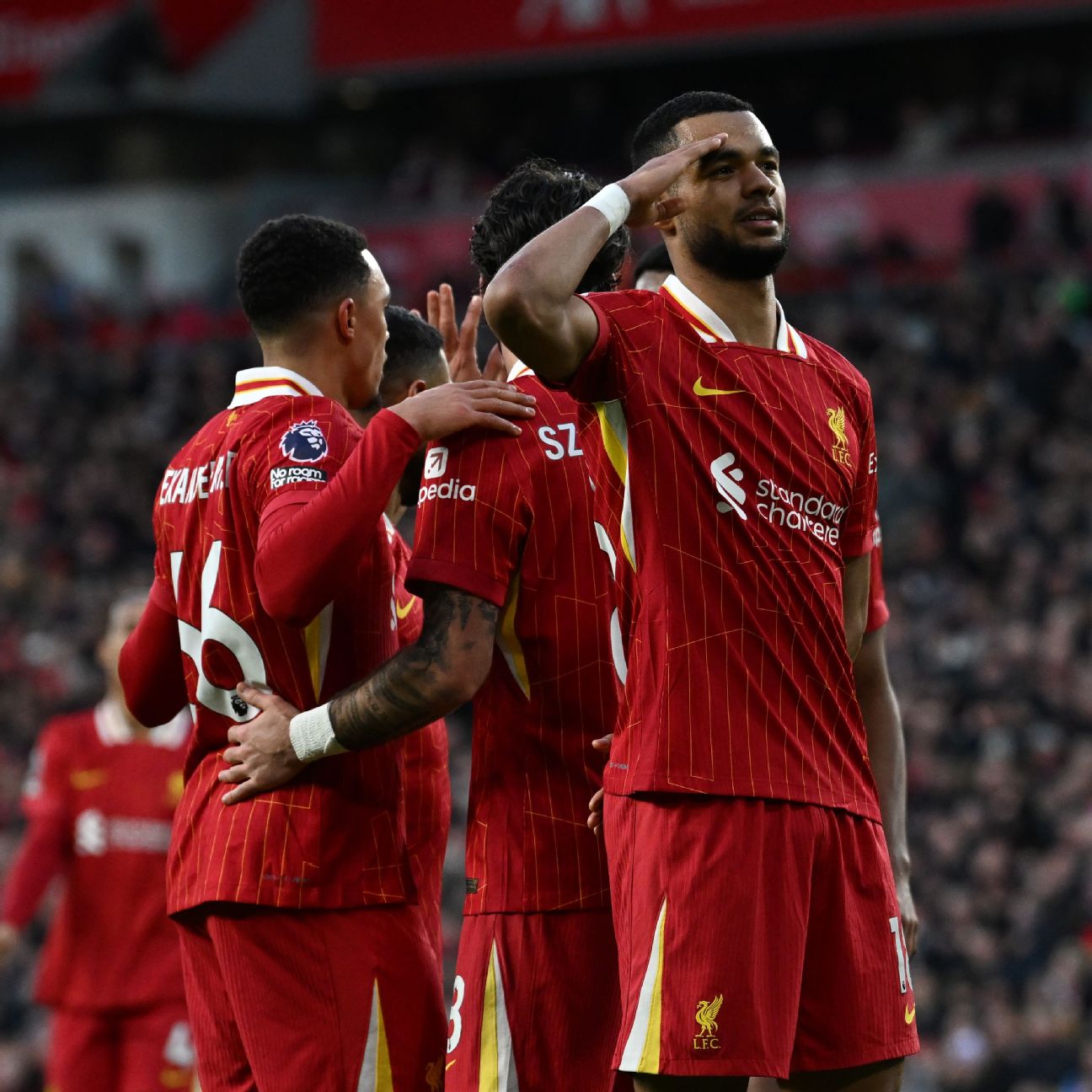Liverpool Soars with a Dominant Victory Over Ipswich Gakpo Shines
