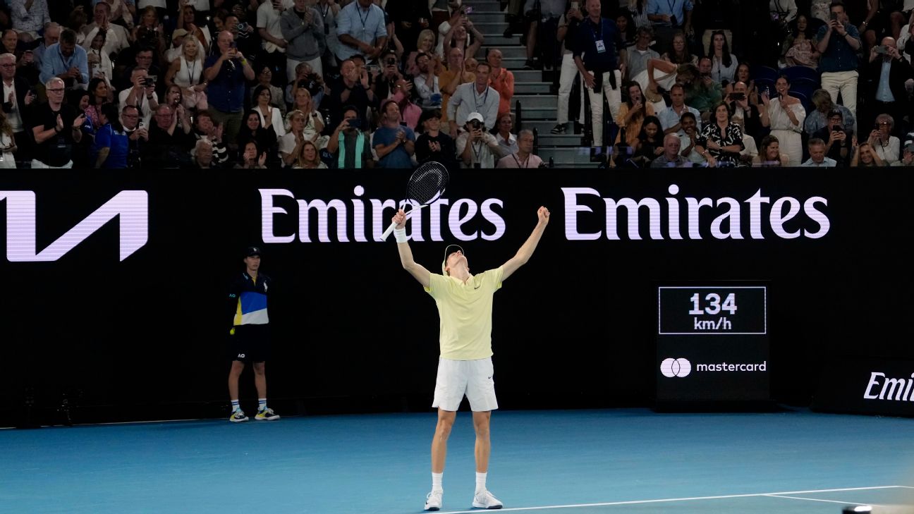 Jannik Sinner Wins Second Consecutive Australian Open Championship