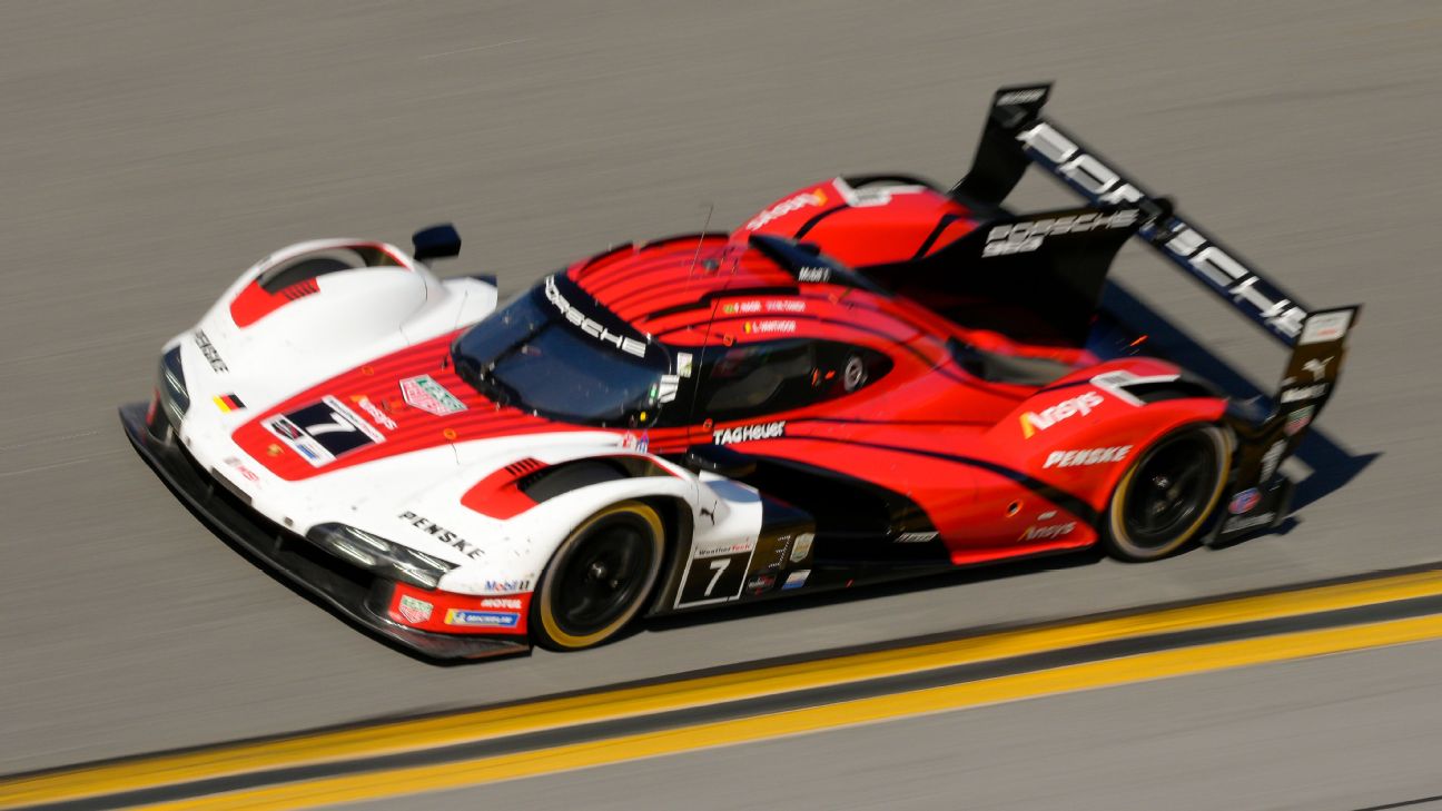 <a href="https://www.espn.com/racing/story/_/id/43573297/roger-penske-porsches-finish-1-2-rolex-24-daytona" target="_blank">Penske’s Porsches finish first, third in Rolex 24</a>