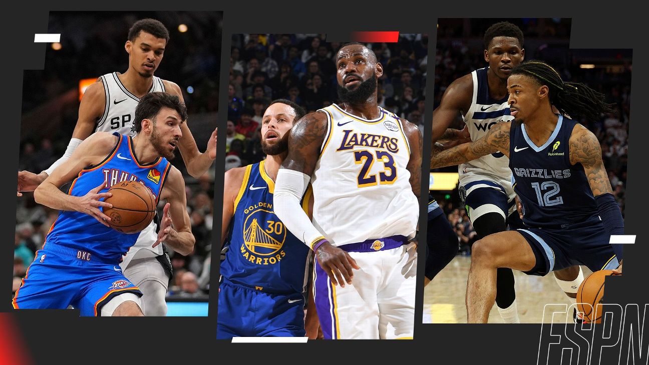 Edwards-Morant y Wemby-Holmgren, las rivalidades de la NBA para suceder a  LeBron-Curry - ESPN, image size:1296x729