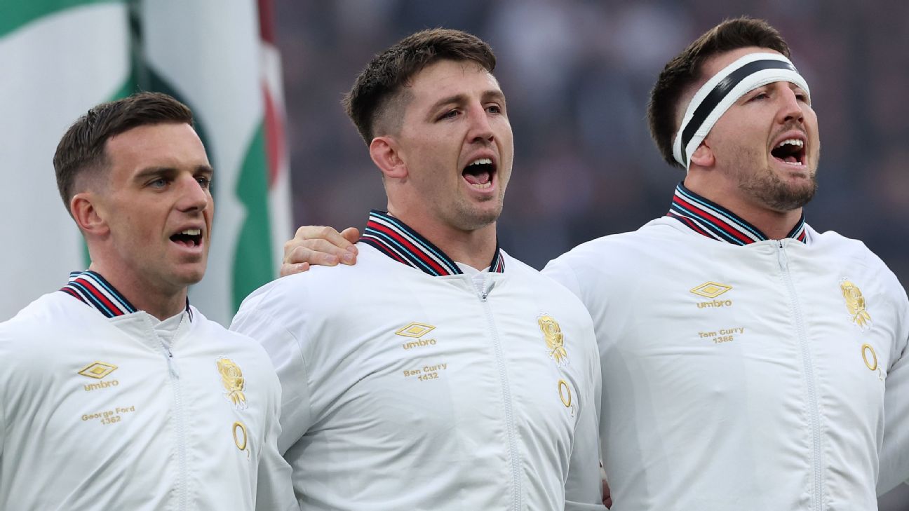 England's Bold Lineup for Six Nations Opener Against Ireland