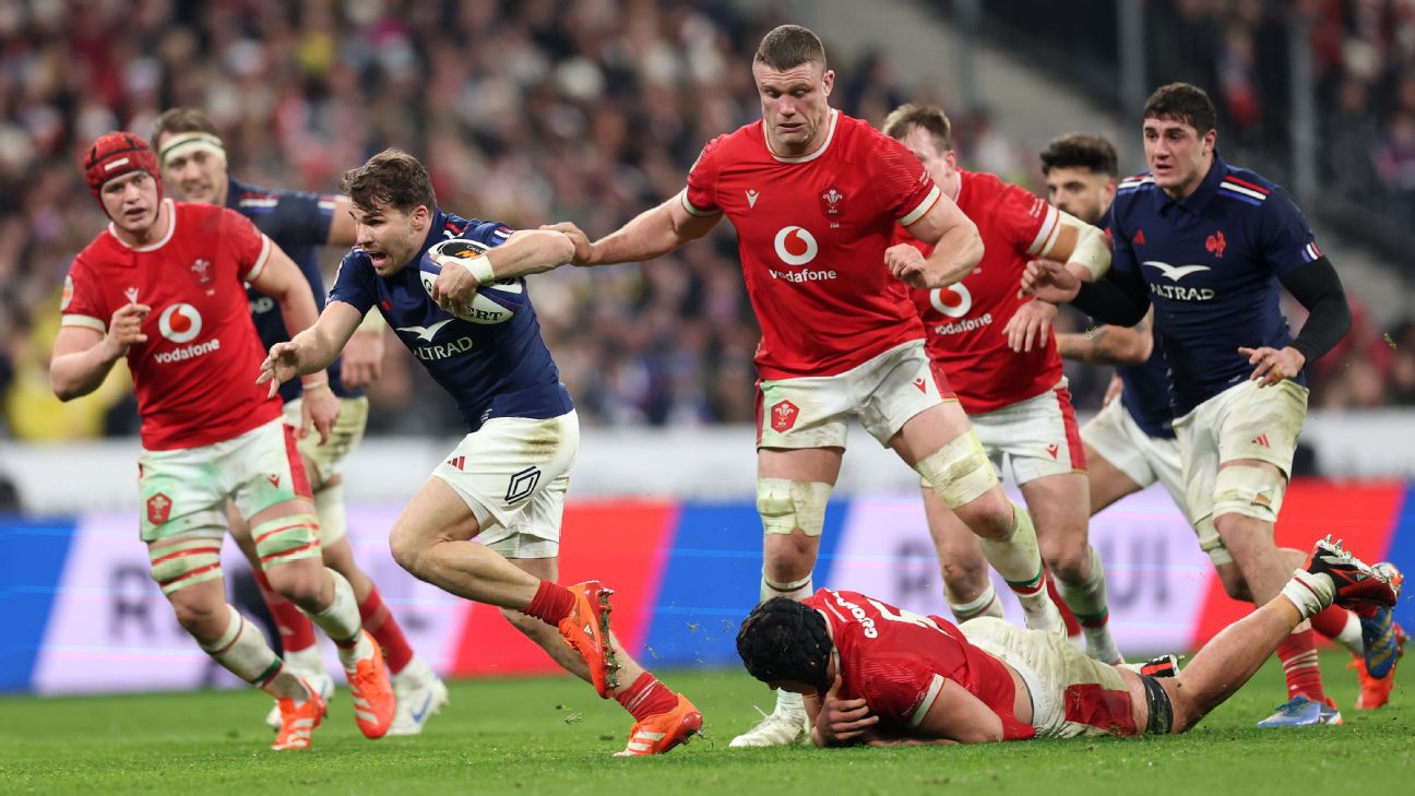 Dominance Displayed: France Thrashes Wales in Six Nations Opener