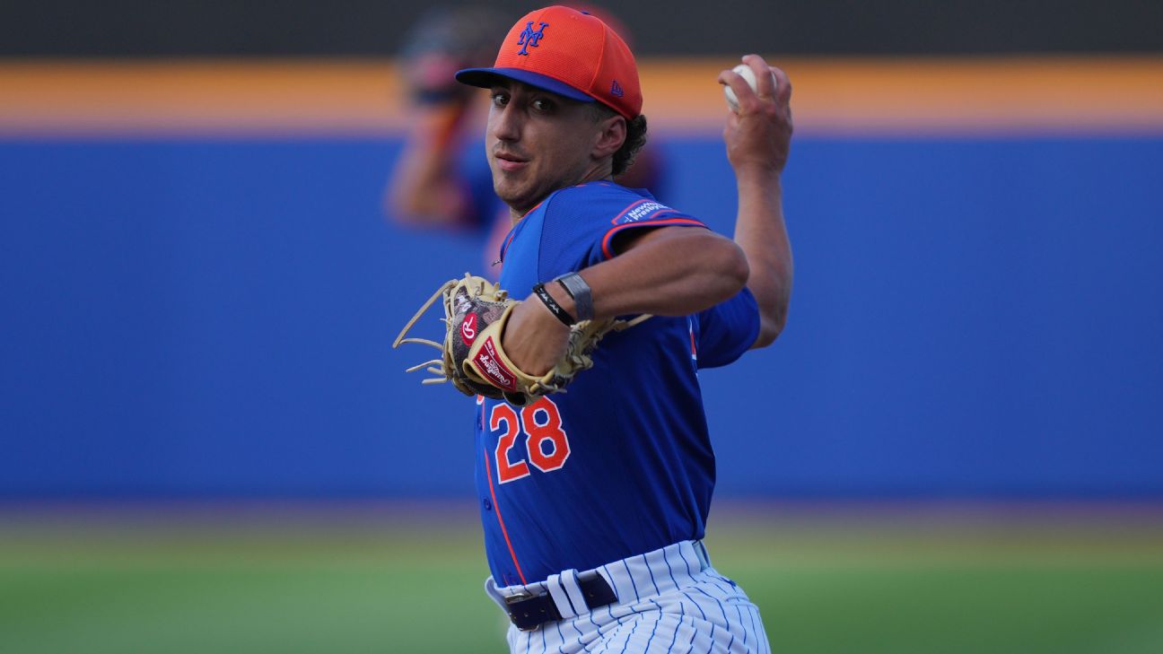 Source: Mets pitching prospect Brandon Sproat to debut Sunday - ABC7 New York