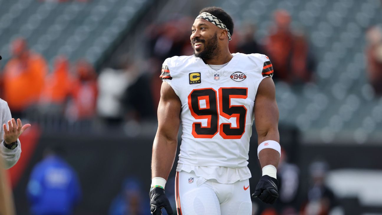 Myles Garrett trade request: Best team fits, contract impact - ESPN