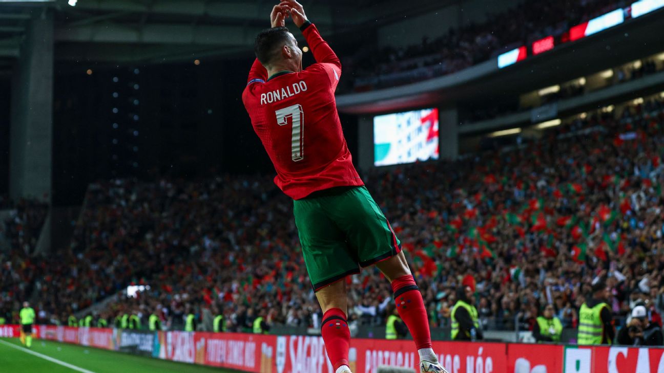 Cristiano Ronaldo's first Siuuu: When the celebration was invented - ESPN