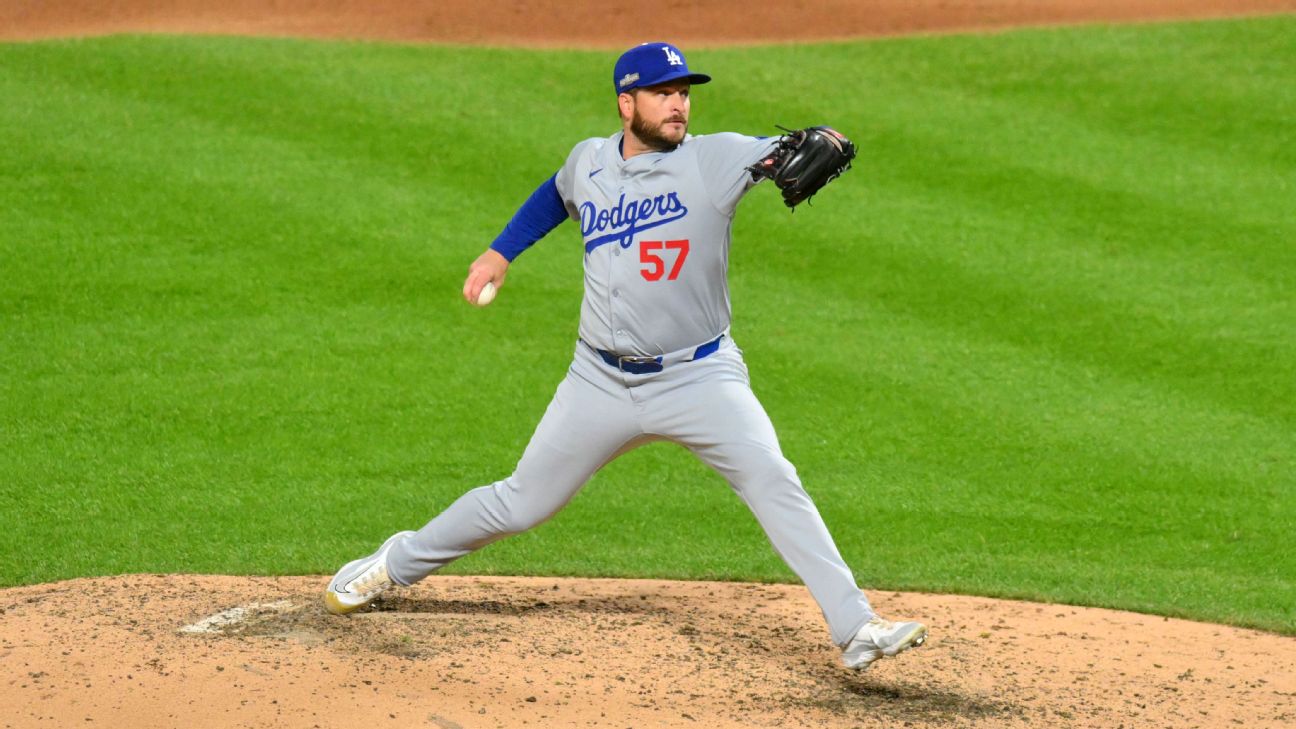 Sources: Cubs land reliever Ryan Brasier in trade with Dodgers - ABC7 Los Angeles