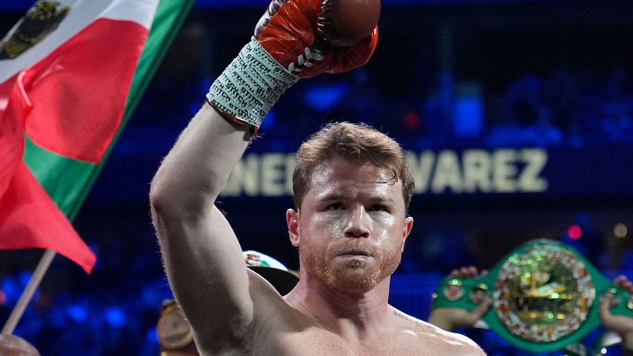 Canelo return fight booked vs. Mbilli in Riyadh