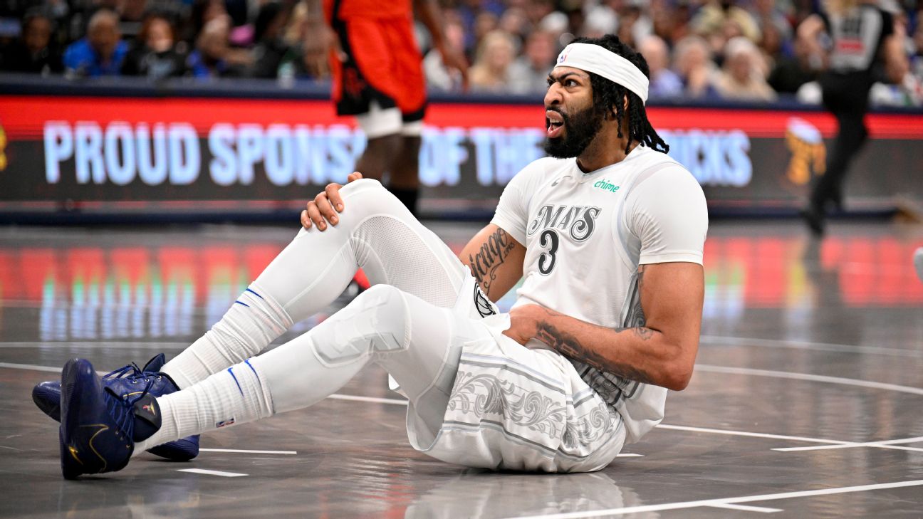 Anthony Davis Sidelined with Adductor Strain as Mavericks Face Kings