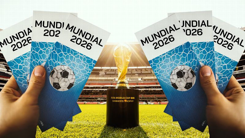 Mundial 2026: ¿Cómo asegurar boletos para seguir a México? - ESPN