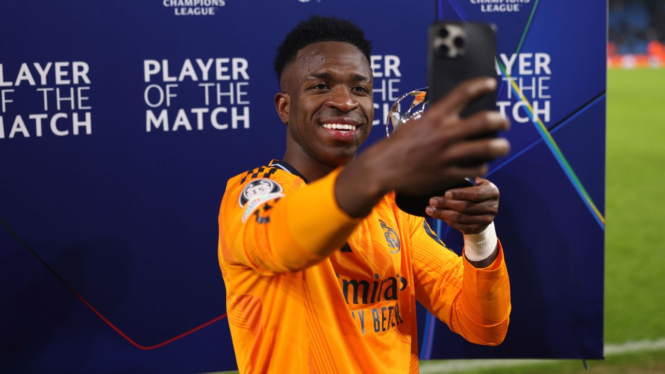 Vinicius Jr. confirma vontade de renovar com Real Madrid e fala em