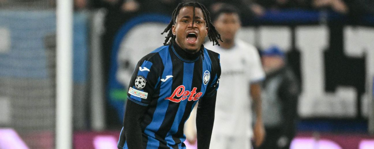 Atalanta celebrating their victory