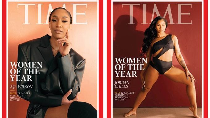 Trailblazers of Women's Sports: A'ja Wilson and Jordan Chiles Honored as TIME's Women of the Year