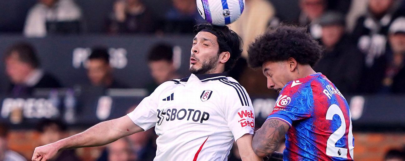 fulham vs crystal palace premier raul jimenez accion