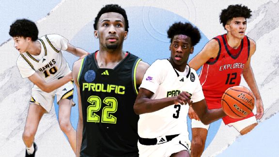 The 2026 NBA draft is set to feature several players at the top, including Nate Ament, Darryn Peterson, A.J. Dybantsa and Cameron Boozer.