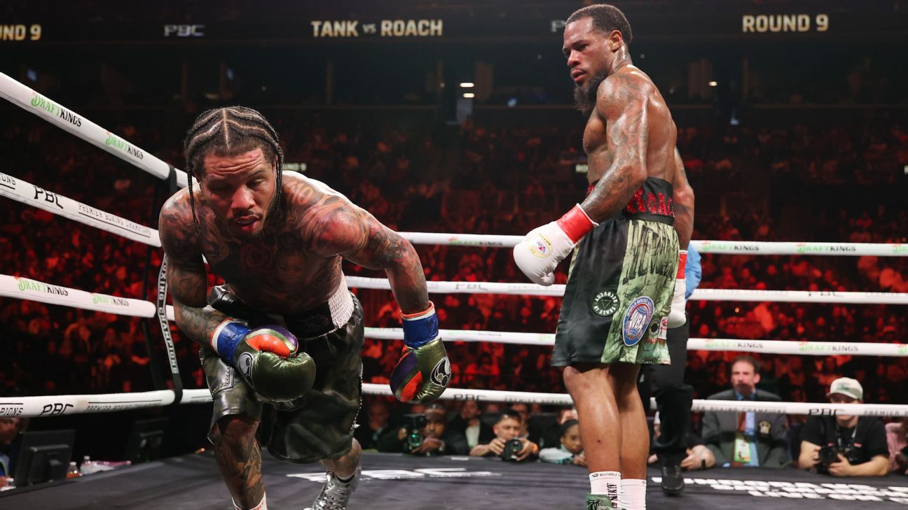 Empate polémico entre Gervonta y Roach en Brooklyn