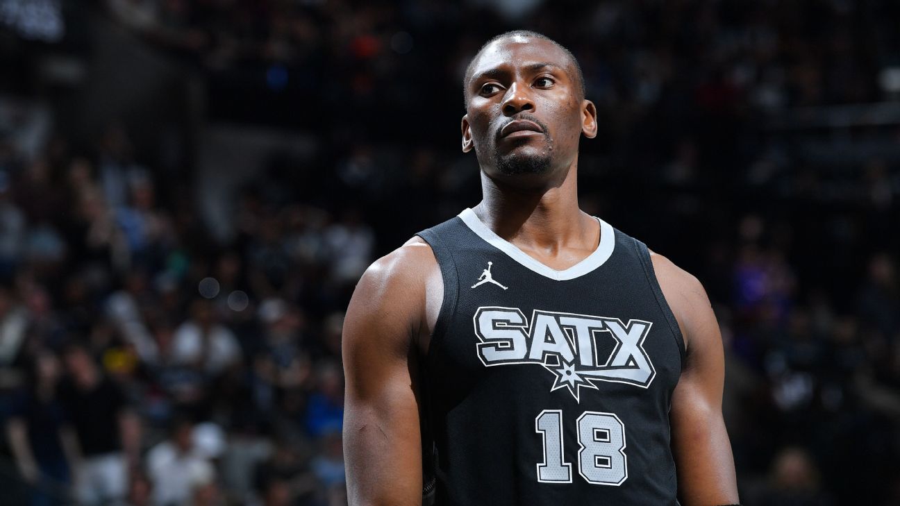 With Victor Wembanyama sidelined, Bismack Biyombo stepped up for the San Antonio Spurs.