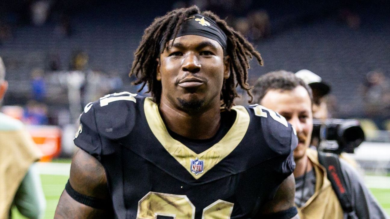 Saints release RB Jamaal Williams after two seasons - ESPN