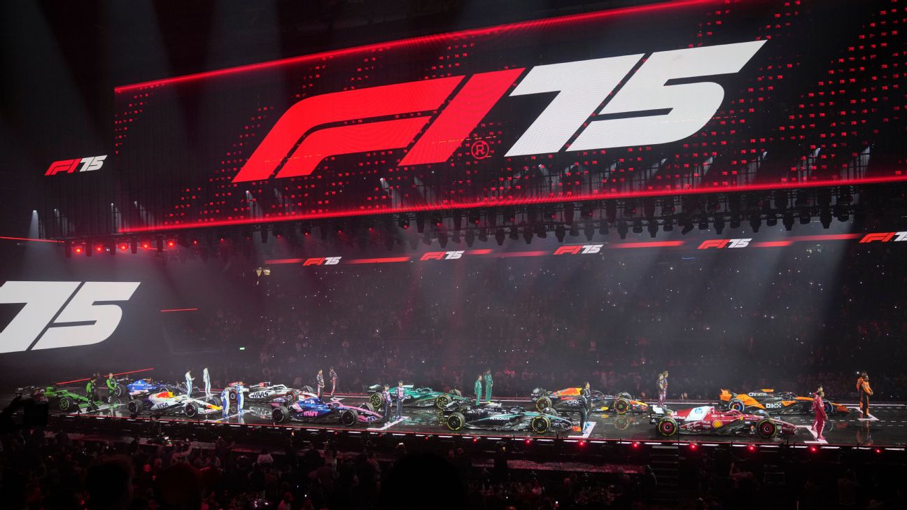 Calendario completo de la F1 en 2025 - ESPN