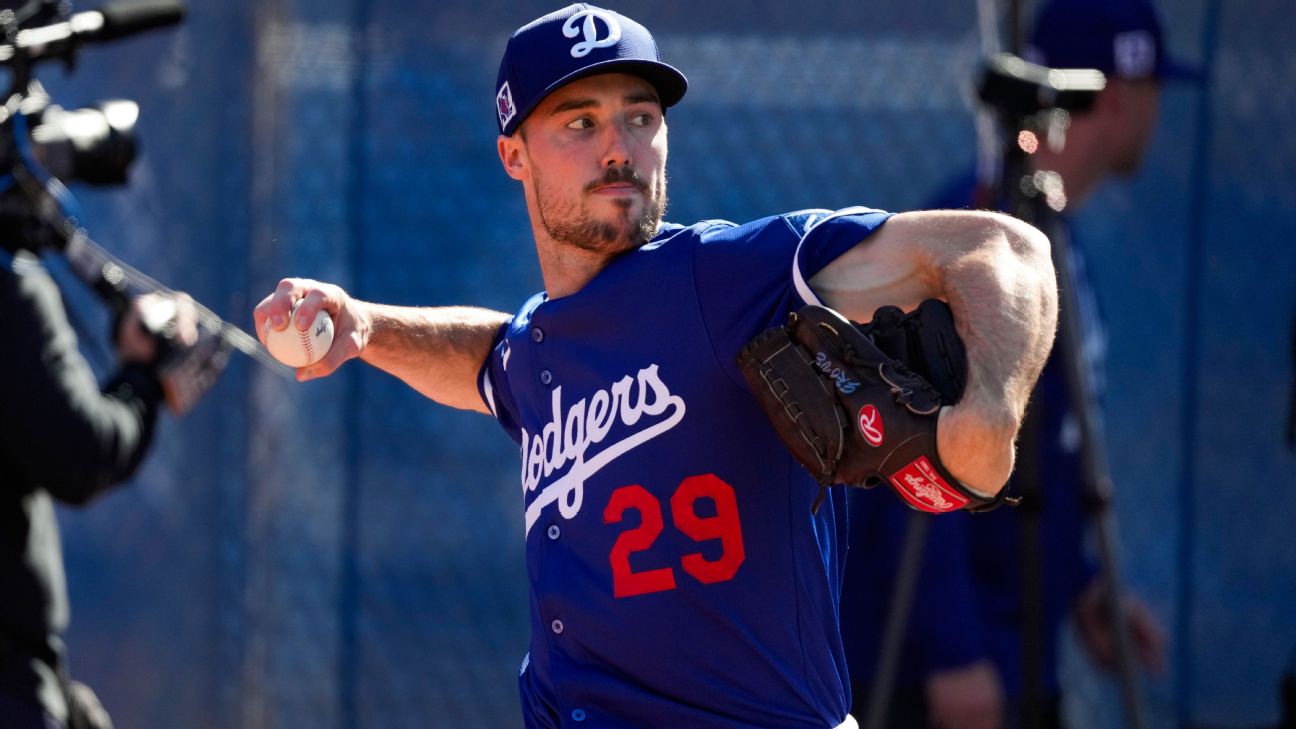 Dodgers' Michael Grove out for season after shoulder surgery - ABC30 Fresno