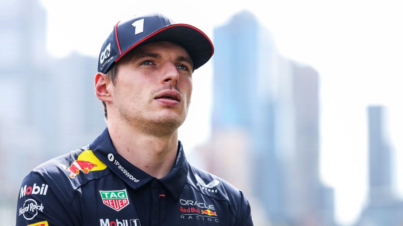 Max Verstappen busca su quinto título en el GP de Australia - ESPN