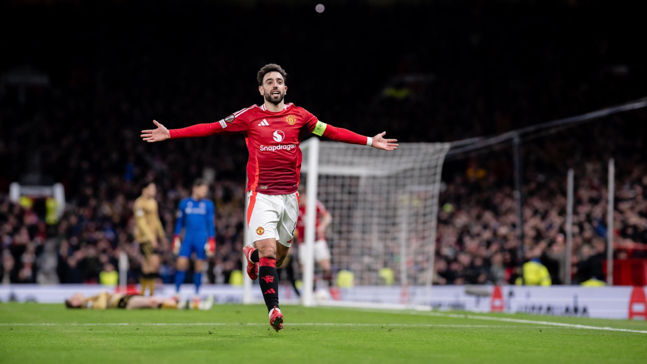 Bruno Fernandes' Hat-Trick Heroics Propel Manchester United into Europa League Quarterfinals