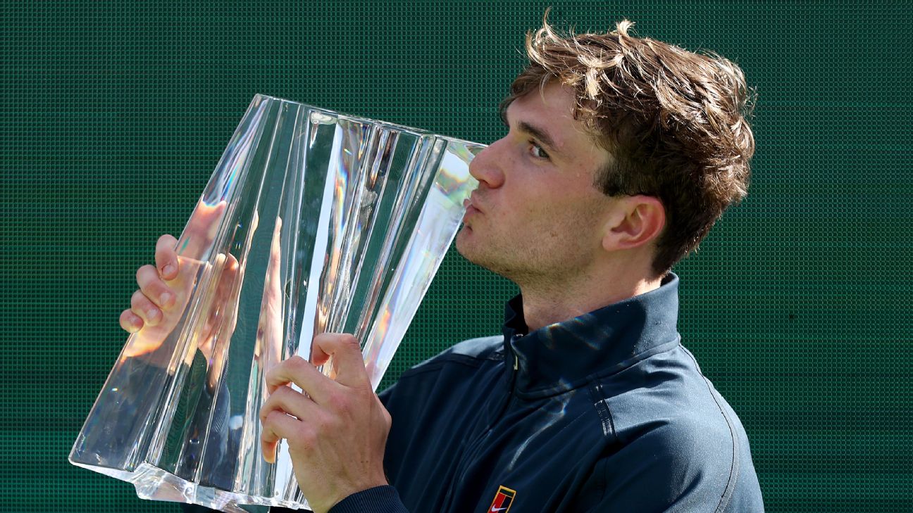 Jack Draper entra al Top 10 del ranking ATP tras ganar en Indian Wells