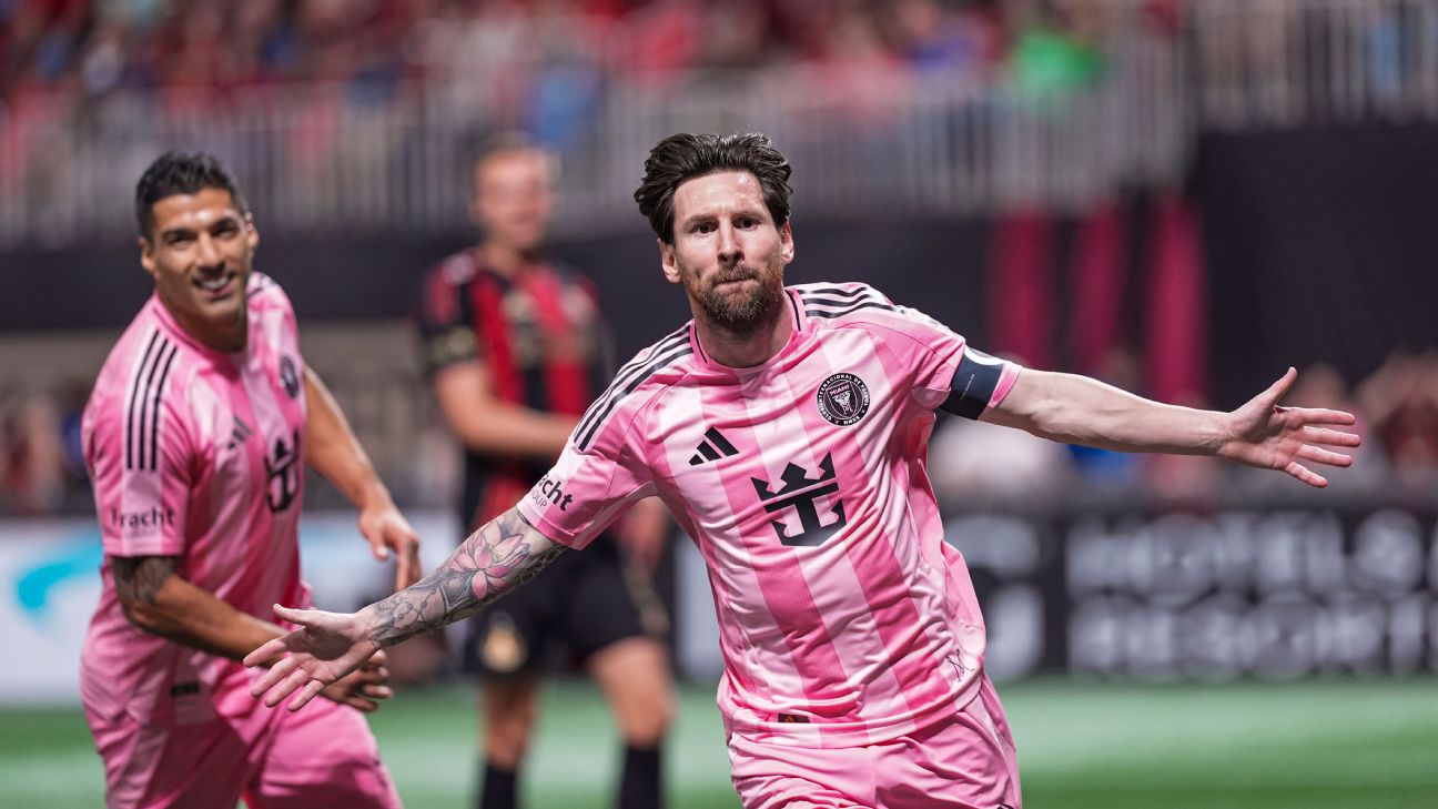 Lionel Messi returns to XI, scores in late win over Atlanta - ESPN