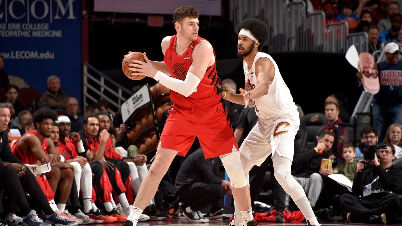 Portland Trail Blazers center Donovan Clingan looks to build on his hot play of late.