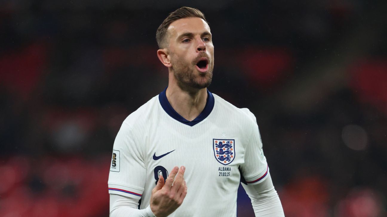 England's Jordan Henderson: Hired van to drive to Euro 2024 final