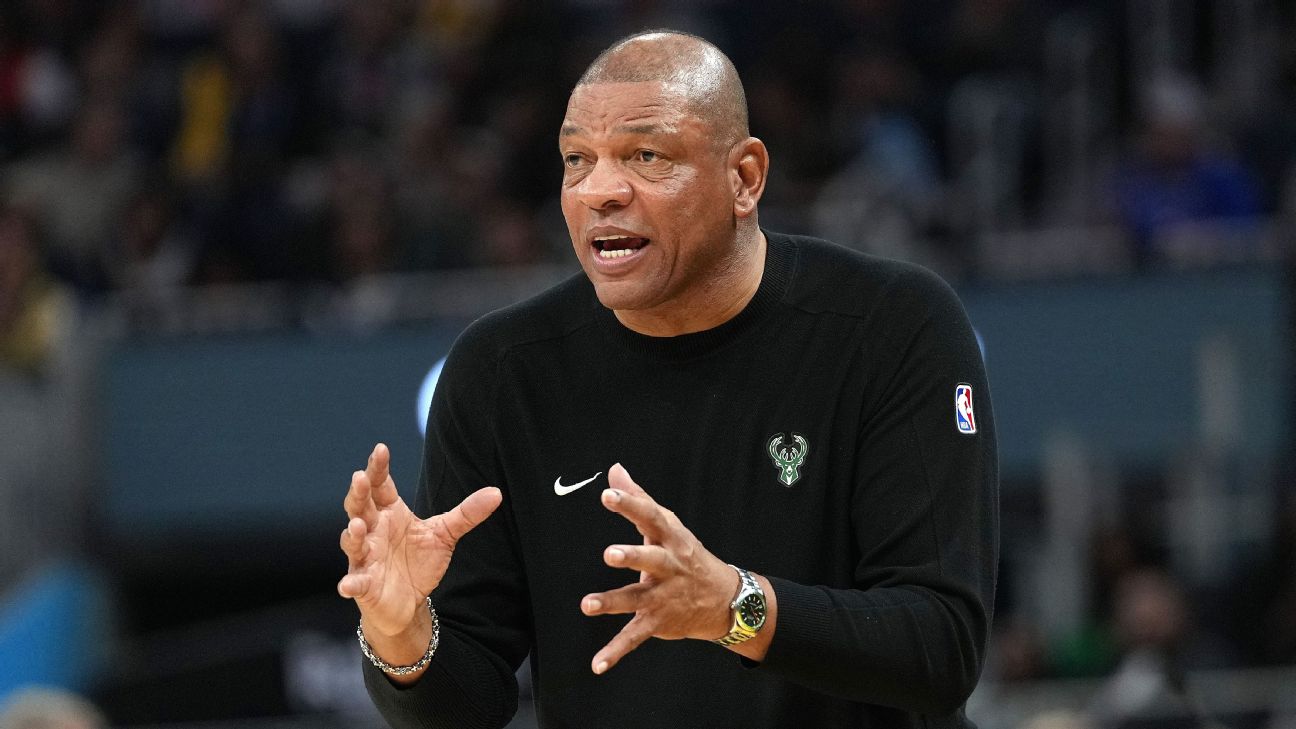 espn.com - Dave McMenamin - Bucks' Rivers, asked about future, talks missing his grandkids