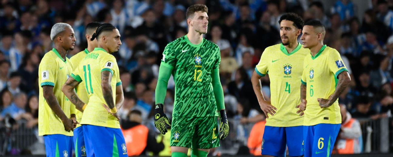 Brazil có nguy cơ bị FIFA loại khỏi vòng loại World Cup 2026 1 Brazil Scores, Stats and Highlights - ESPN