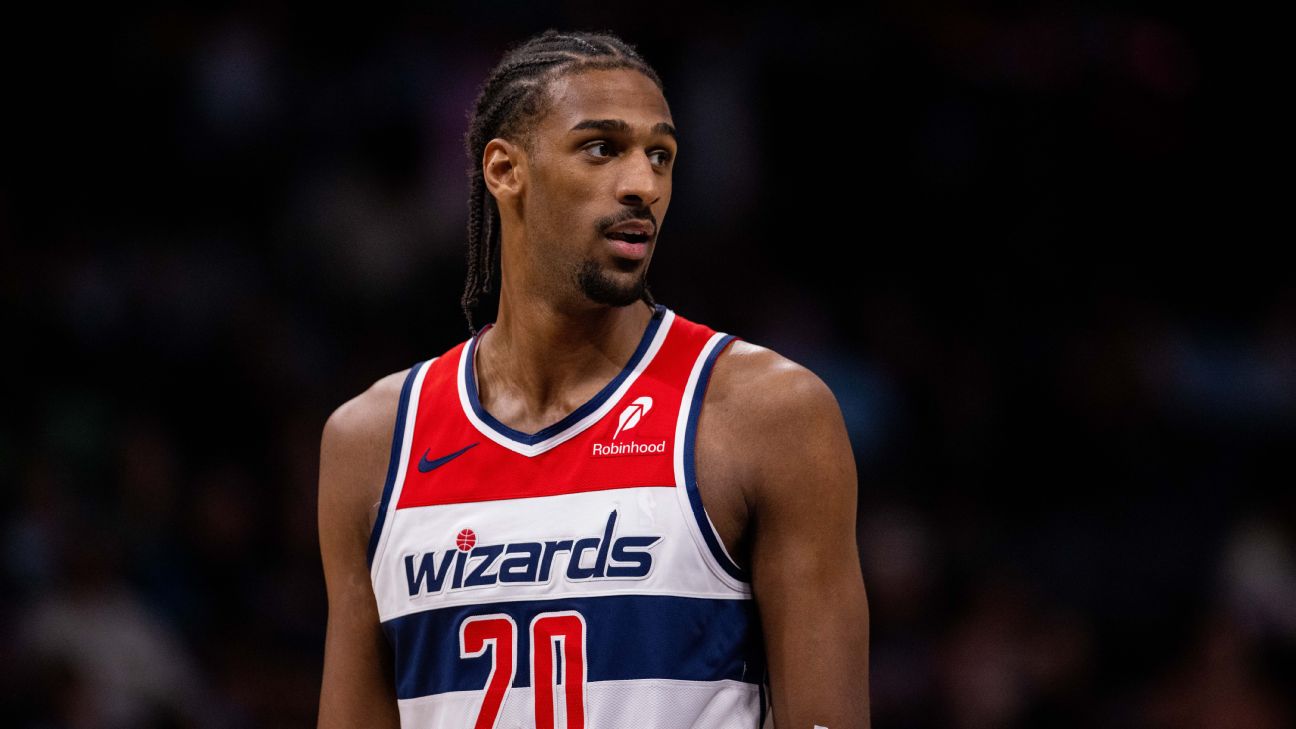 Wizards' Alex Sarr has surgery after fracturing right foot