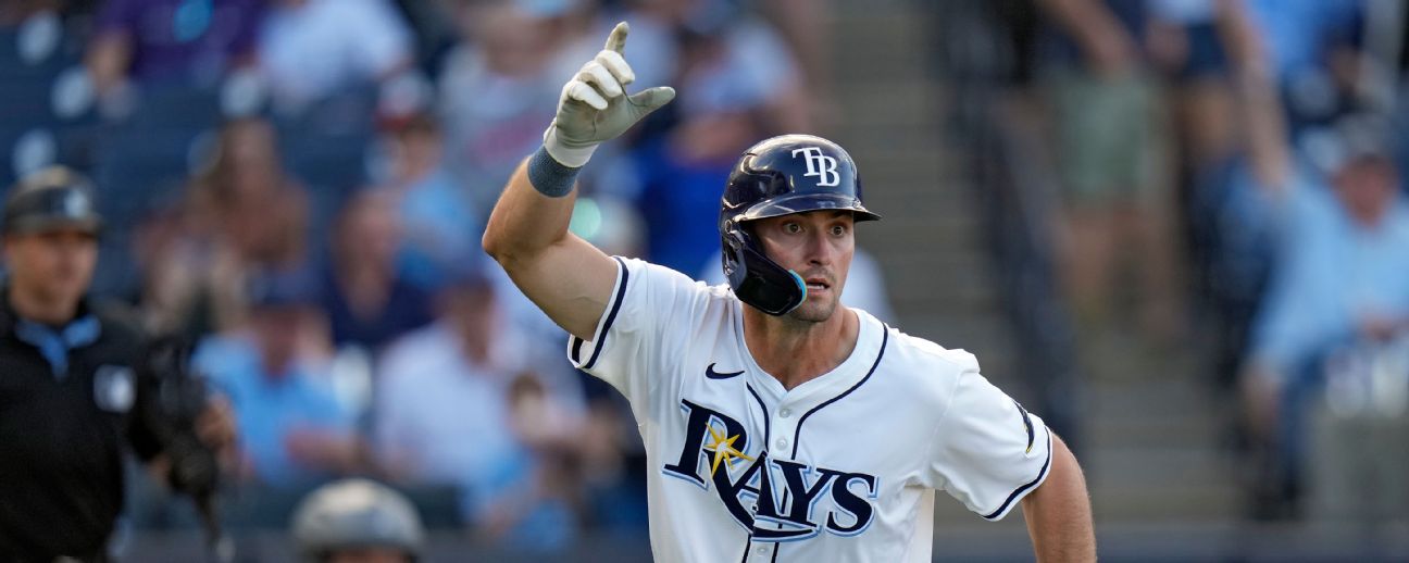 Kameron Misner - Tampa Bay Rays Center Fielder - ESPN