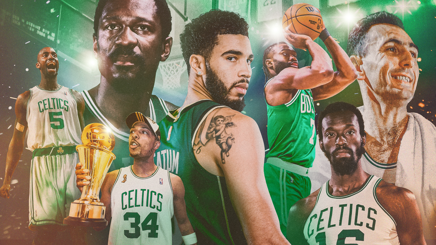 In Boston, past NBA glories can lift a franchise but also weigh a team down.
