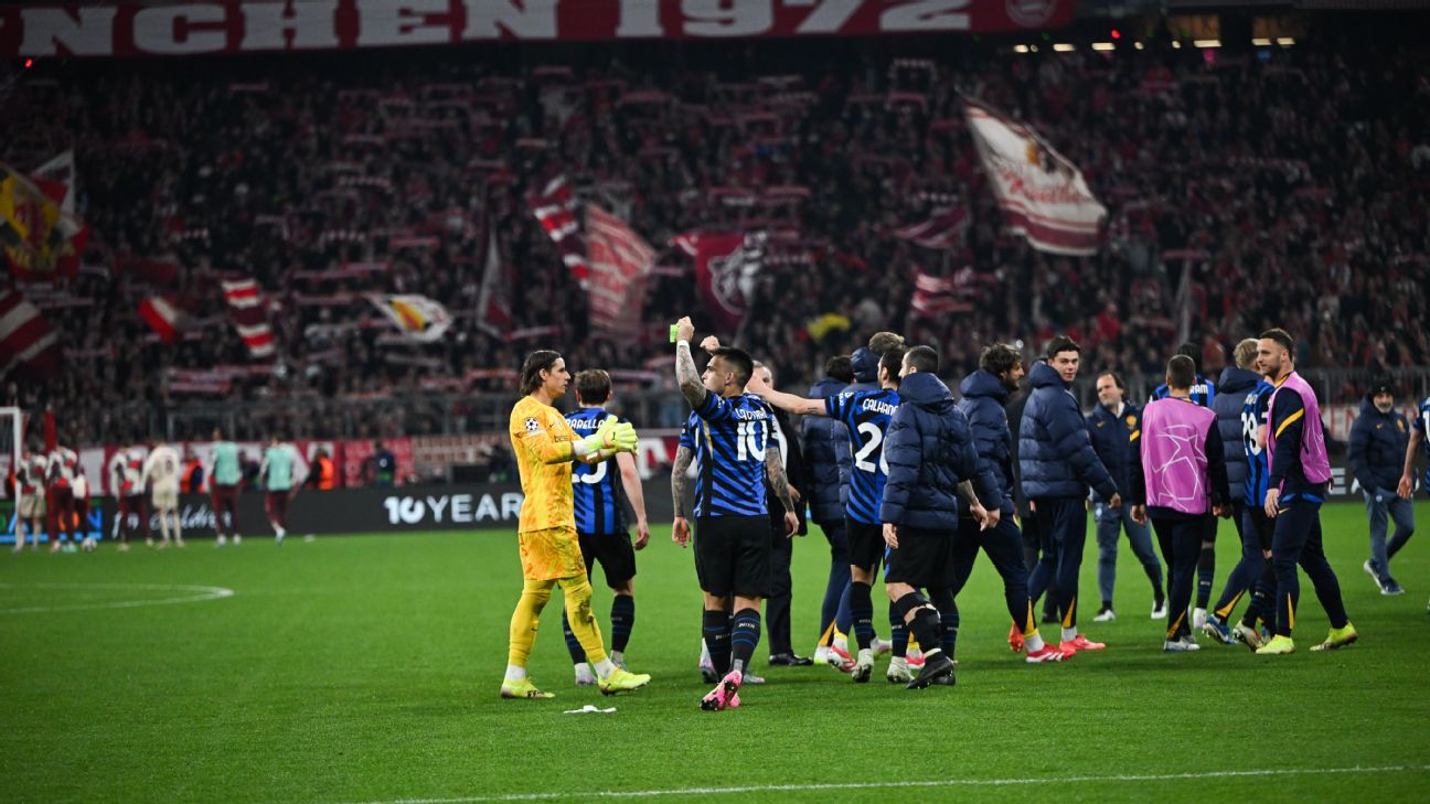 Bayern vs Inter Champions League Quarterfinal Drama Reaches Its Peak