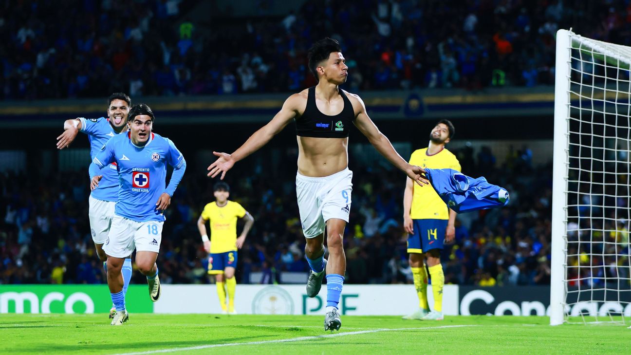 Cruz Azul exorciza sus fantasmas y elimina al América en Concacaf - ESPN