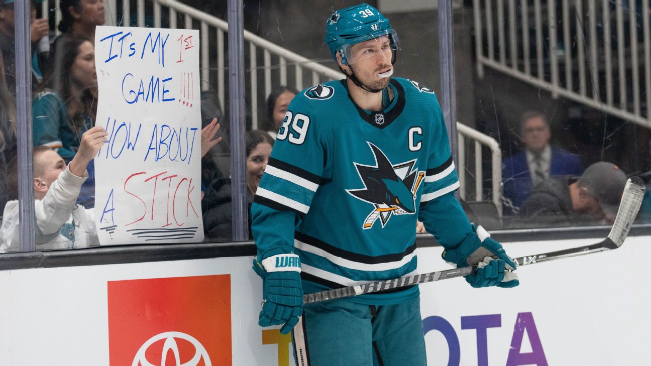 Sharks' Logan Couture, citing injury, retires from hockey