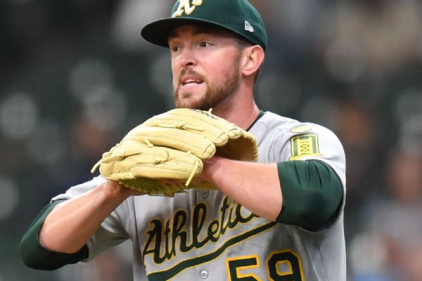Article image accompanying Jeffrey Springs comes off IL, tosses 5-plus innings in Athletics' loss on WagerUp Sports News.