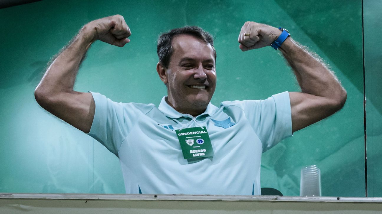 'Ficam falando que vamos trazer o Cristiano Ronaldo, Messi...': presidente do Cruzeiro fala sobre rumor com nome da Seleção Brasileira