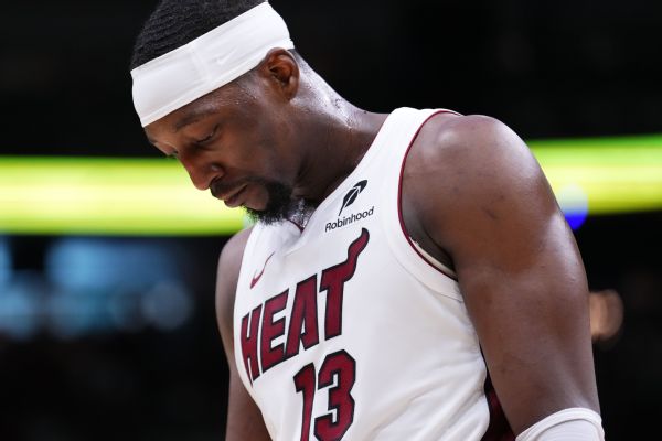Heat's Bam Adebayo (toe) ruled out of Friday's game vs. Hornets