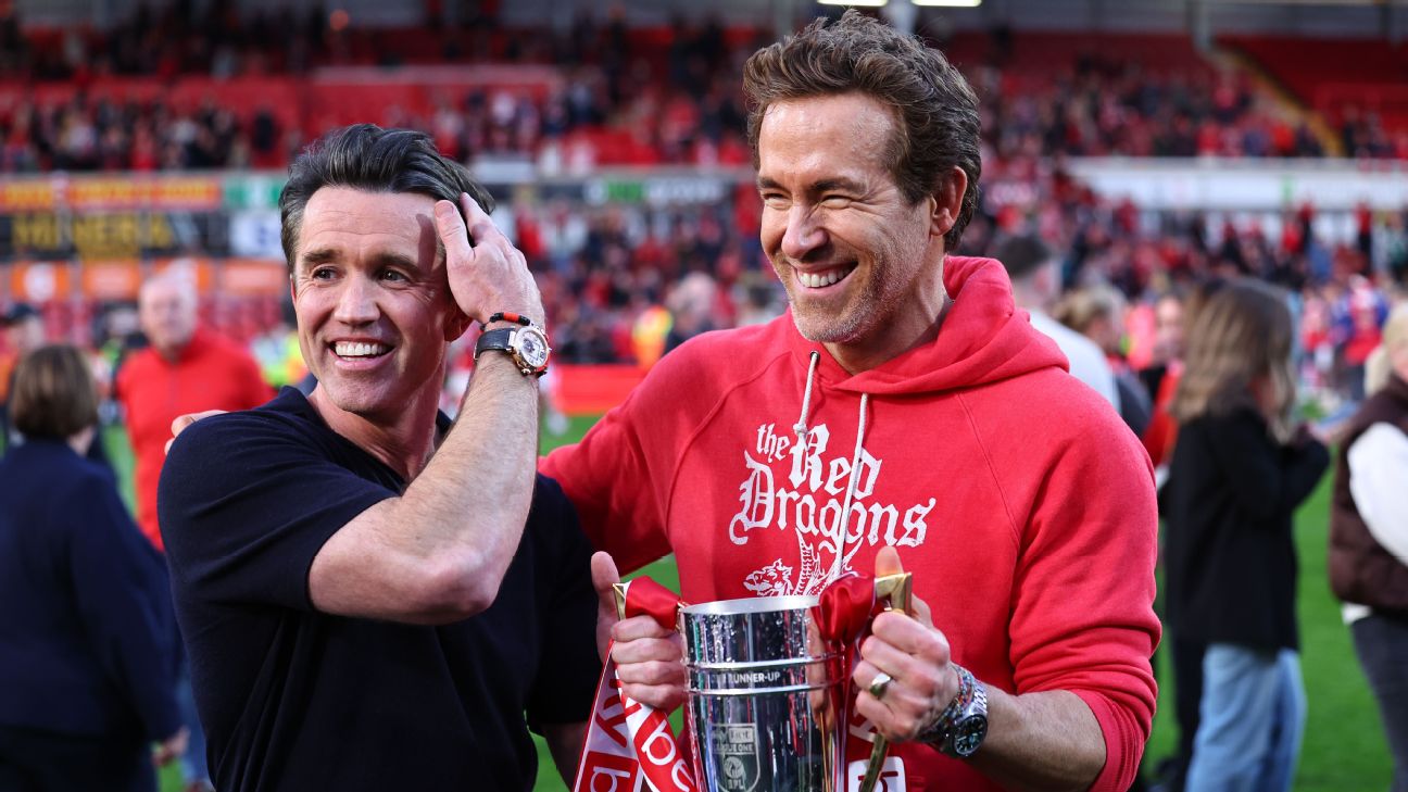 Wrexham promotion hero Sam Smith's kung-fu goal inspired by Ryan Reynolds -  ESPN