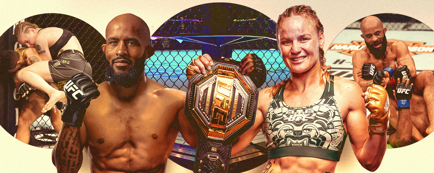 Demetrius Johnson and Valentina Shevchenko