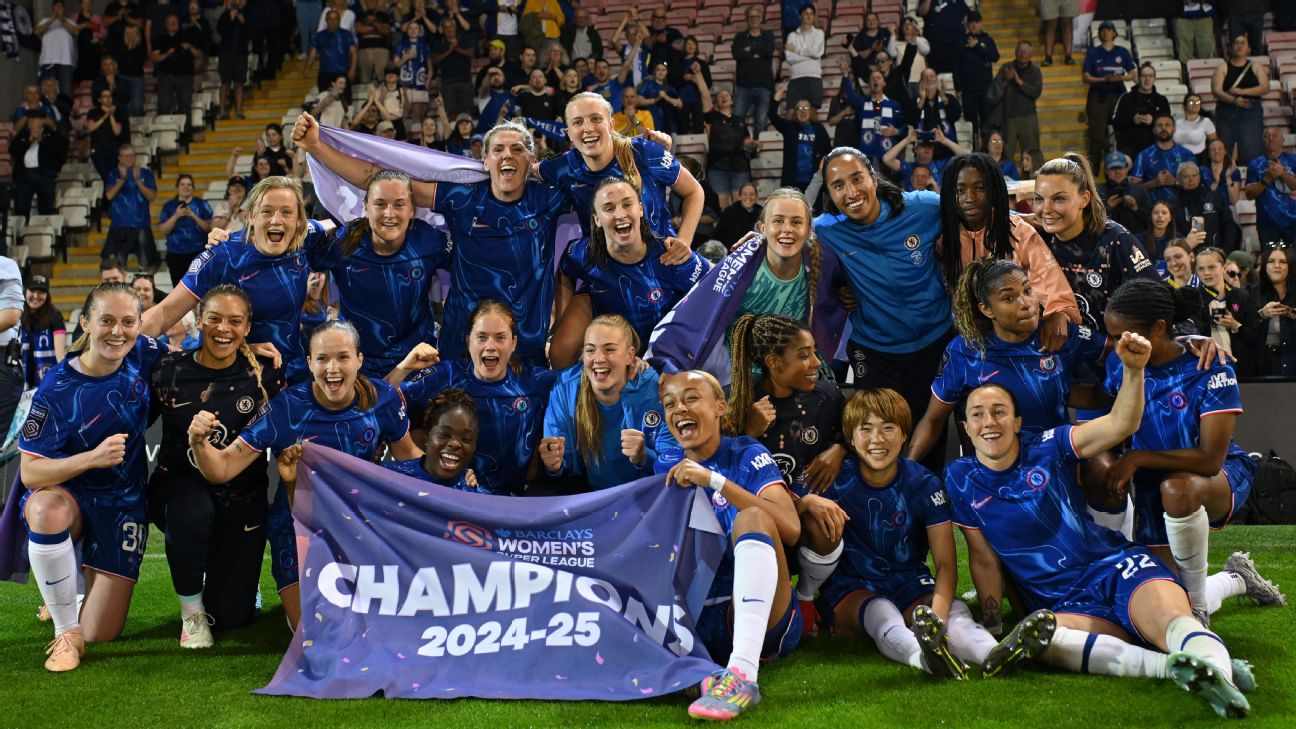 Chelsea's Unstoppable Path to Sixth Consecutive WSL Title